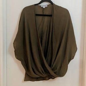 Oversized flowy tunic by Favlux size Large